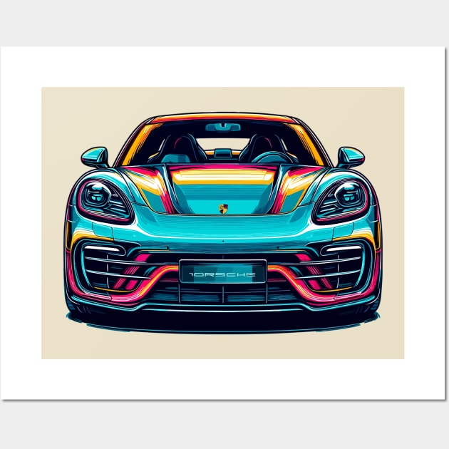 Porsche Panamera Wall Art by Vehicles-Art